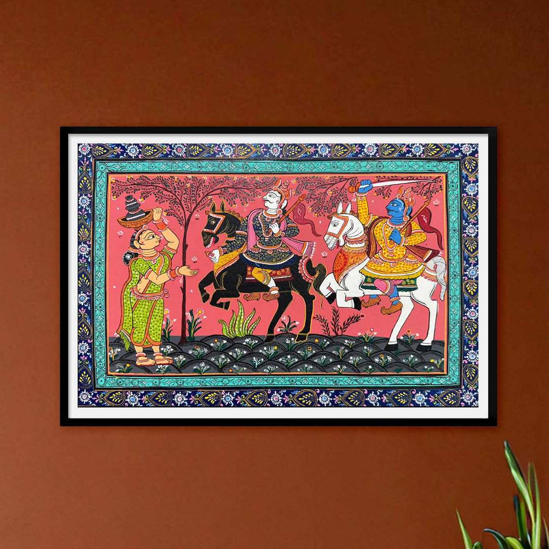 19 X 13 Inch | Handmade Canvas Kanchi Vijay Painting