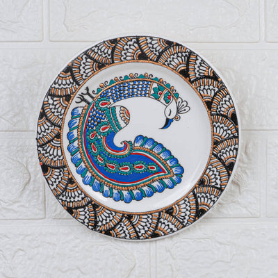 Handpainted Ceramic Wall Plate