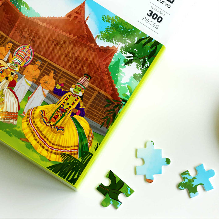 Kathakali | The Exuberant Indian Opera Culture Puzzle | 300 Pieces
