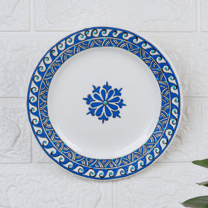 Handpainted Ceramic Wall Plate