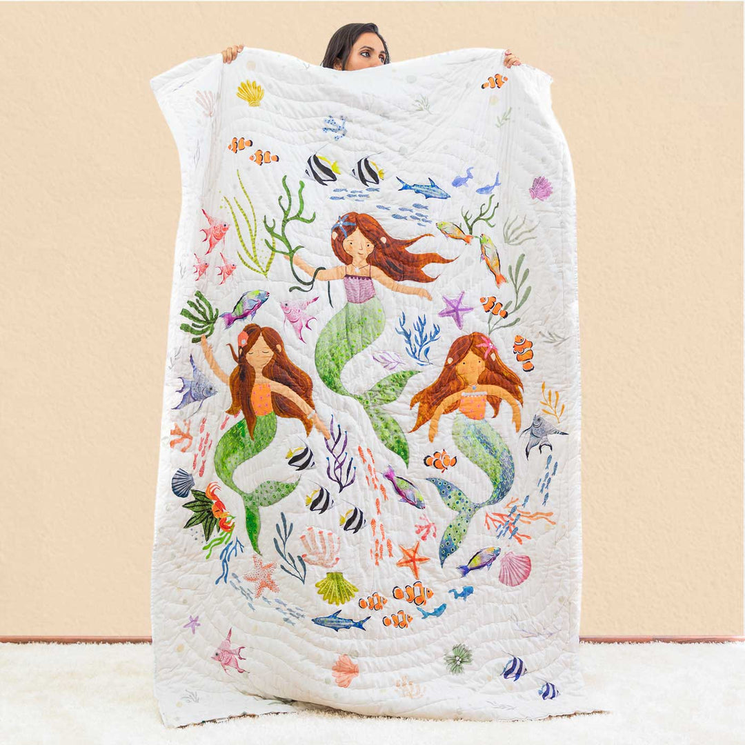 Personalized The Sisterhood Council Theme Cotton Quilt For Kids