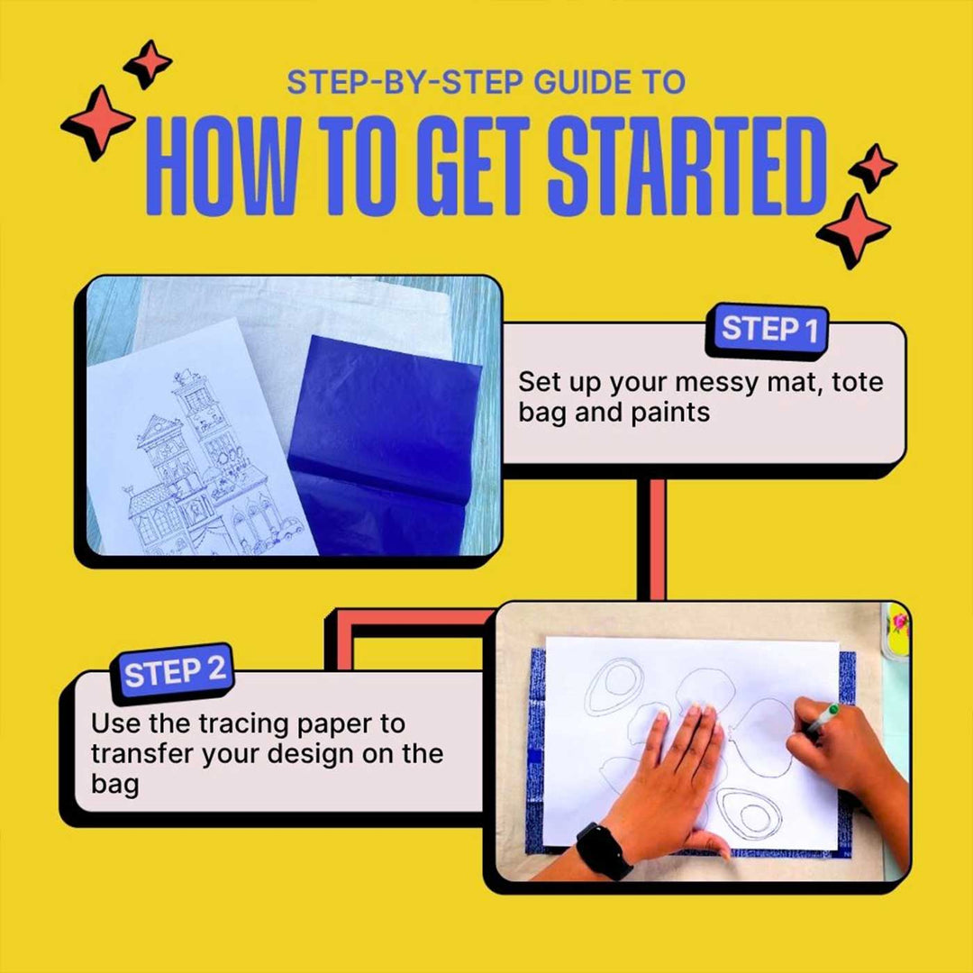 Tote Bag Painting DIY Kit