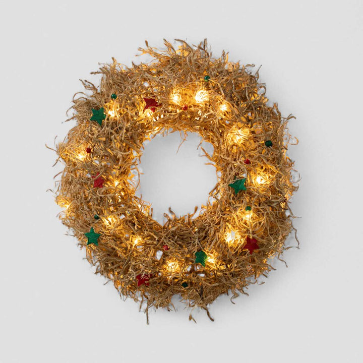 Lightweight Ecofriendly Banana Frill Wreath