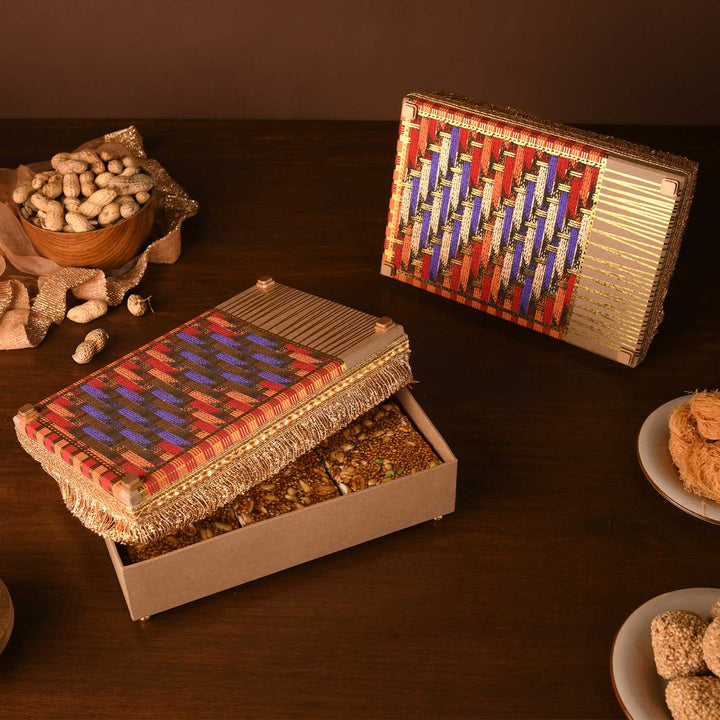 Handmade Khat Shaped Paper Gift Box