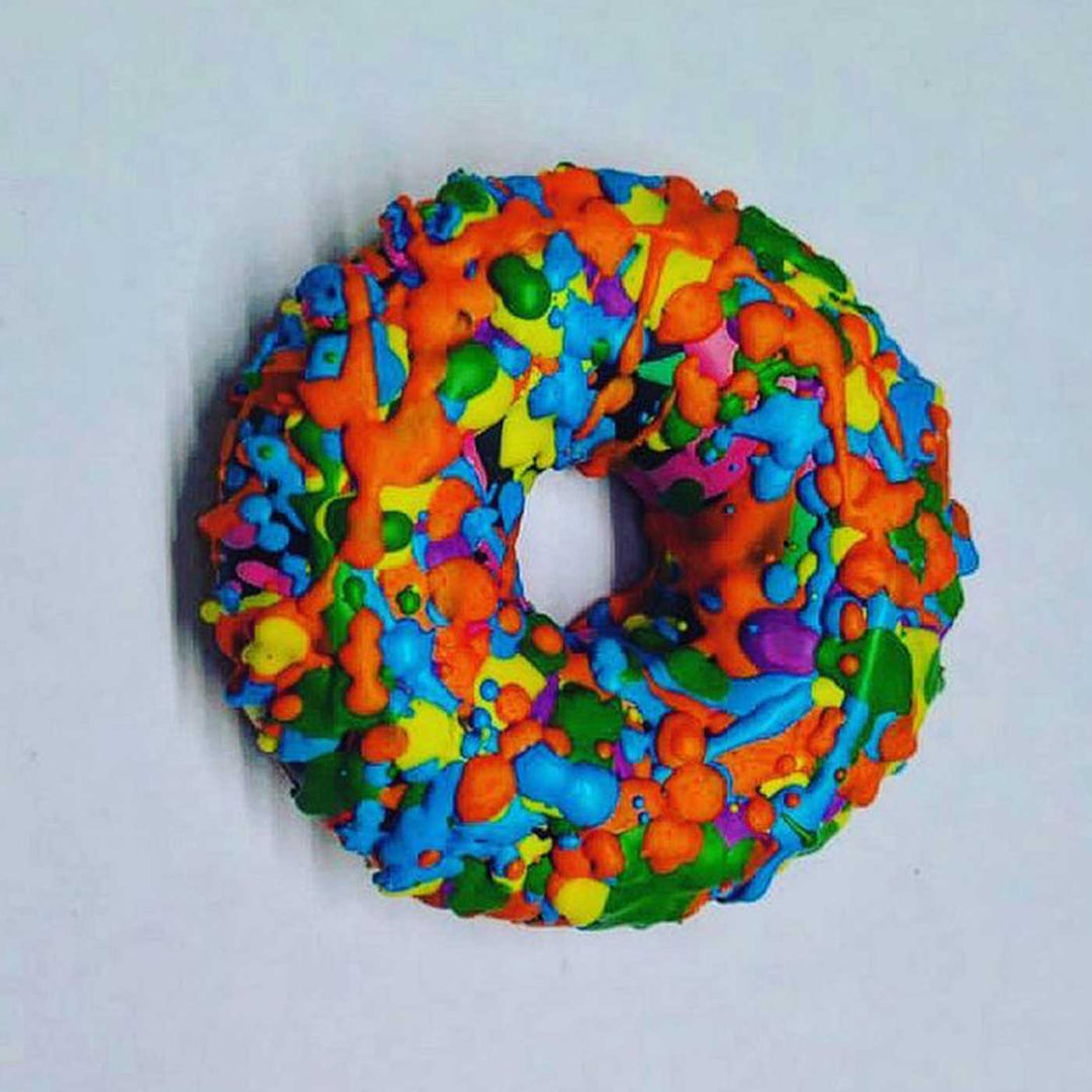 Handmade Non-Toxic Assorted Donut Crayons | Set of 2