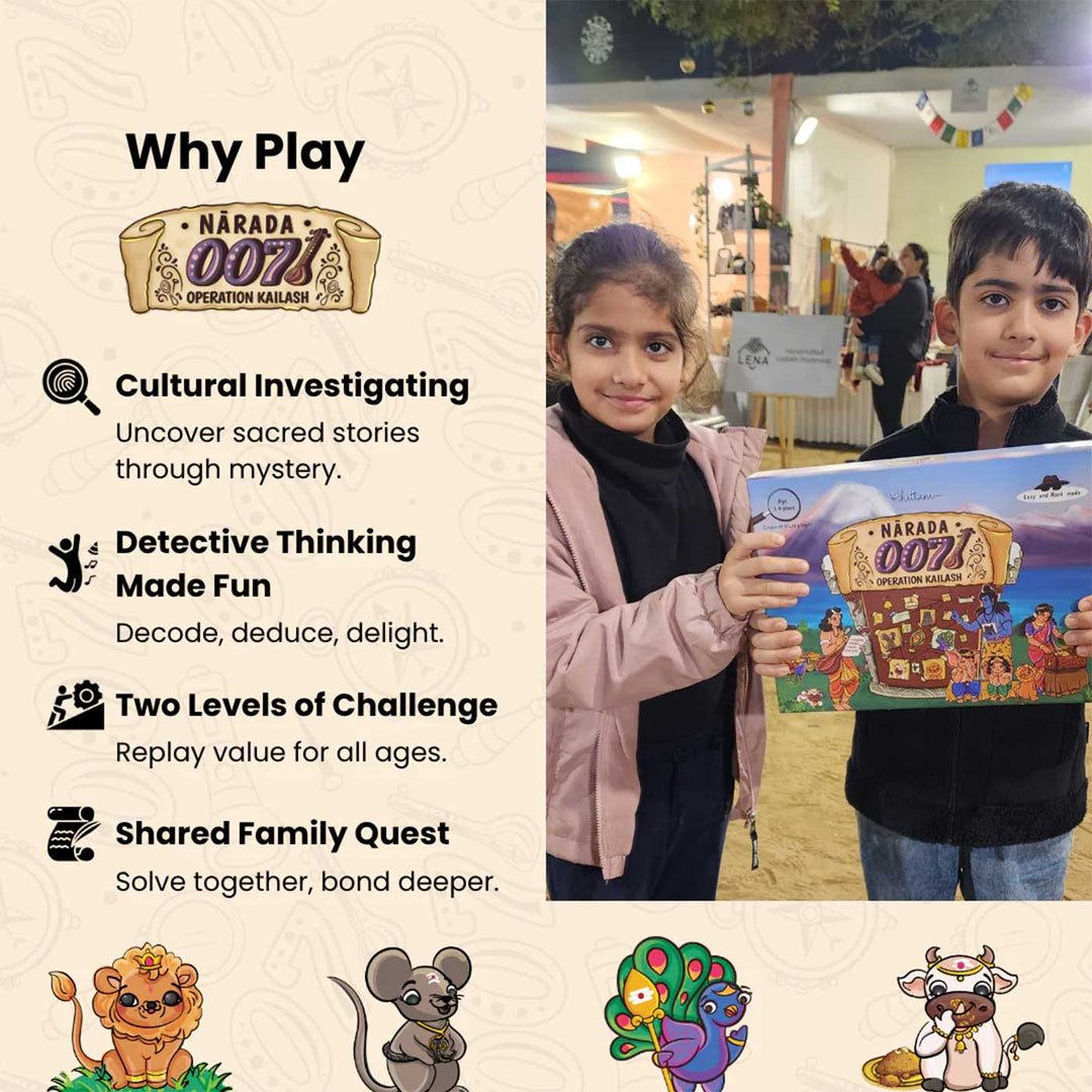 Narada 007 | Detective Puzzle Game for Kids | Mystery & Logic | 5+ Years