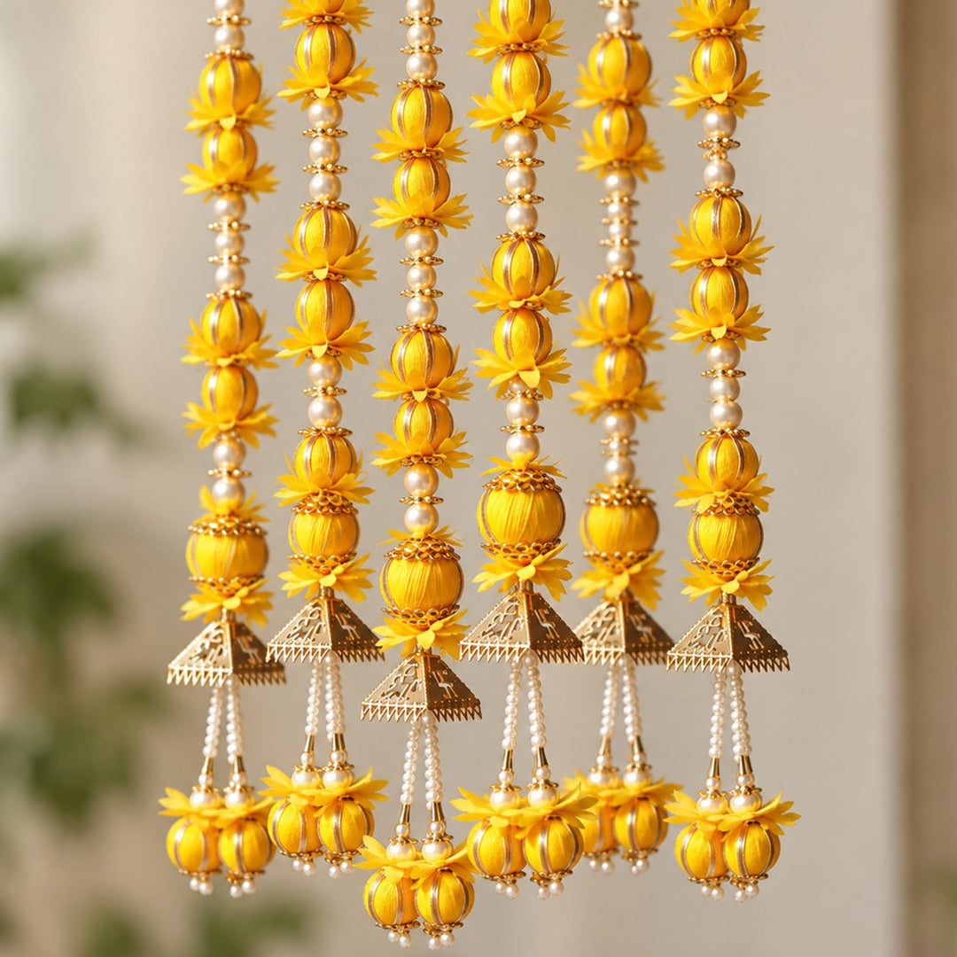 Handmade Decorative Gota Patti & Moti Hanging