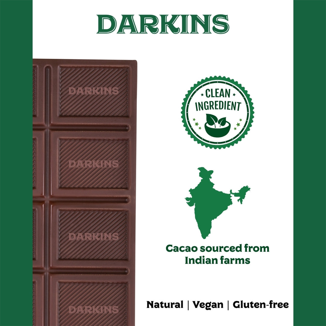63% Dark | Vegan & Gluten Free Chocolate with Paan