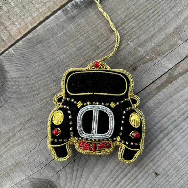 London Taxi Cotton Premium Zardozi Ornament