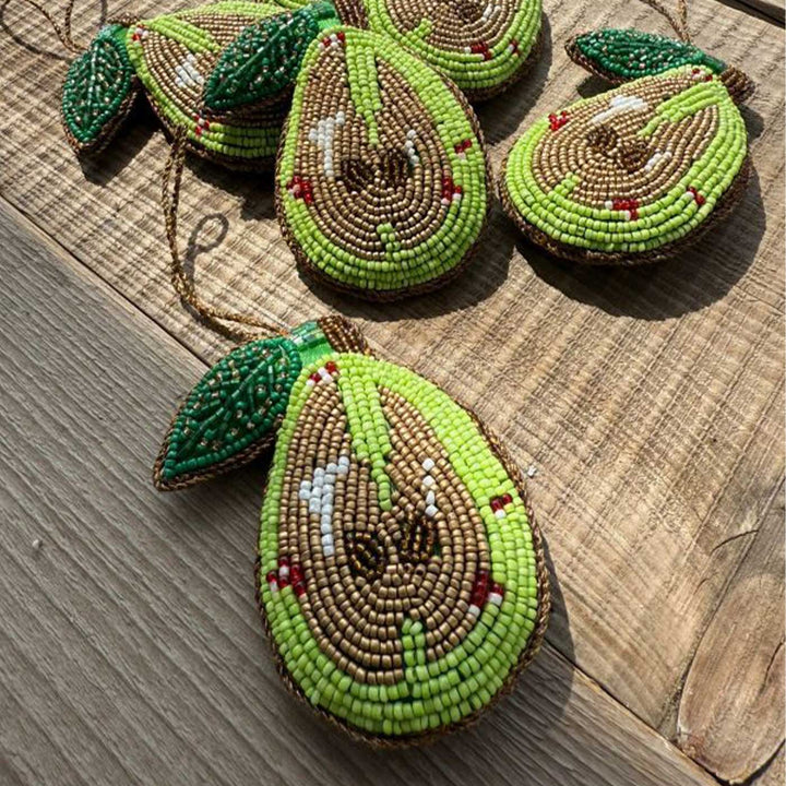 Pear Beaded Premium Zardozi Ornament
