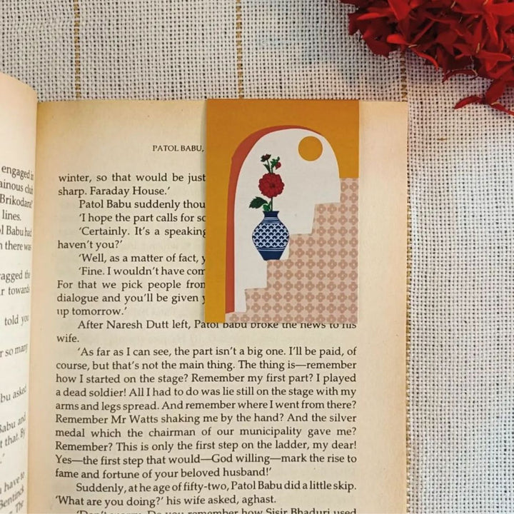 Printed Desert Oasis Themed Bookmarks | Set Of 2
