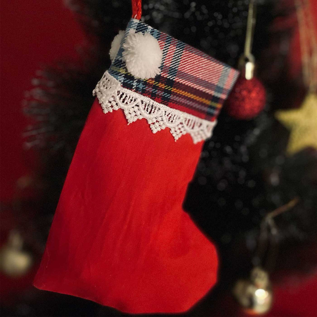 Handmade Winter Keepsakes Christmas Hamper | Includes Hangings And Box