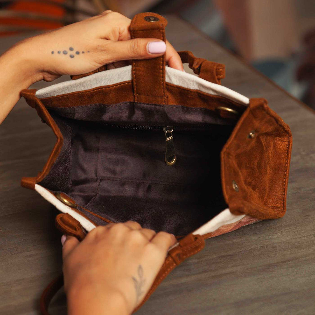 Personalized Hand-Painted Terra Sling Bag