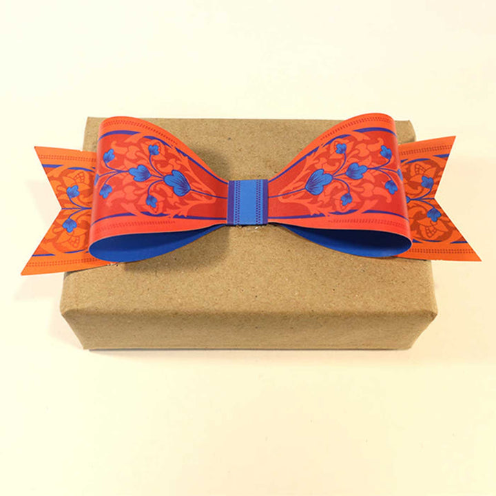 Handmade Printed Paper Bows DIY Kit | Set Of 12