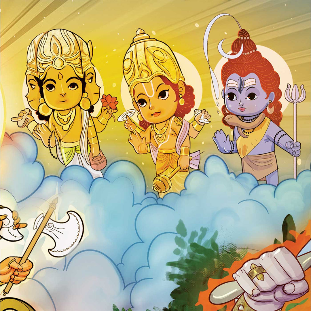 Durga | The Powerhouse Mythology Puzzle | 54 Pieces