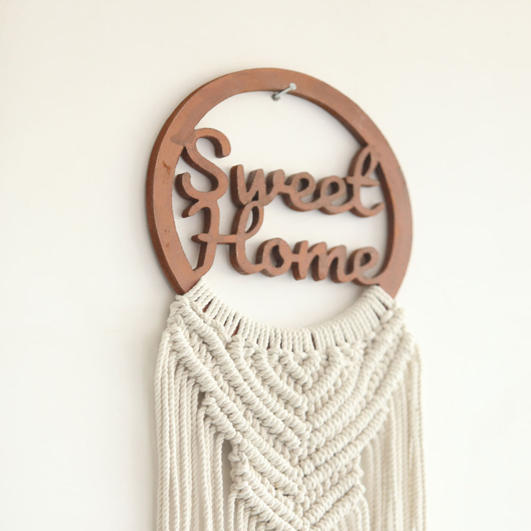 Handcrafted Personalized Macrame Wall Hanging