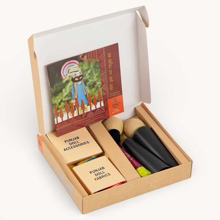 Punjabi Couple | Indian Traditional Doll DIY Kit