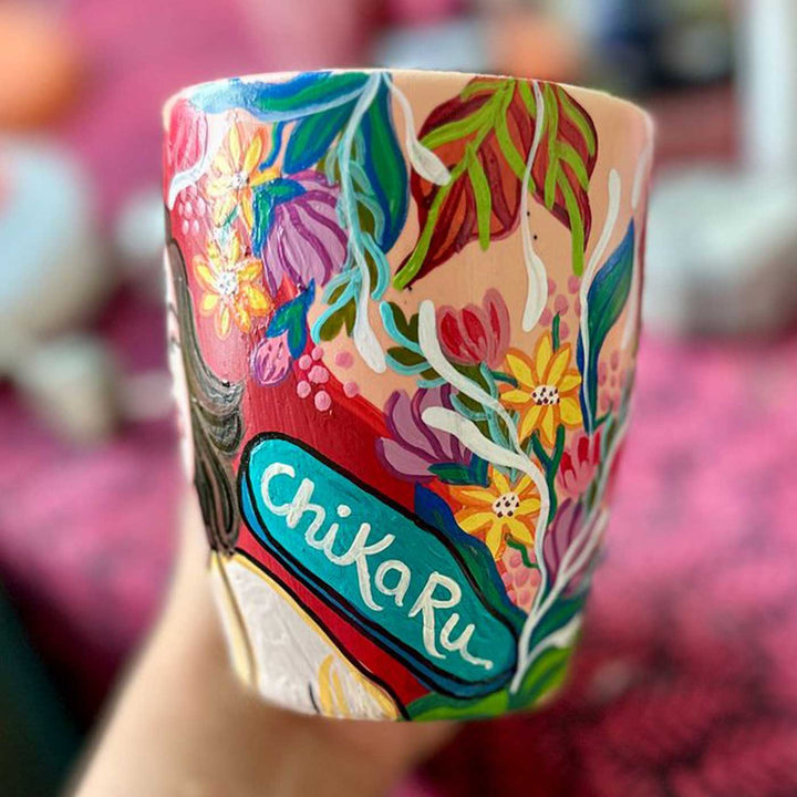Photo Personalized Hand-Painted Pop Art Illustrated Caricature Mug | 300 ML