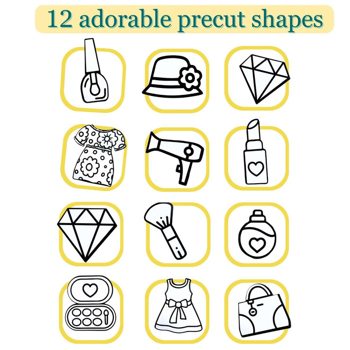 Magical Color Transfer Fashion Theme DIY Kit