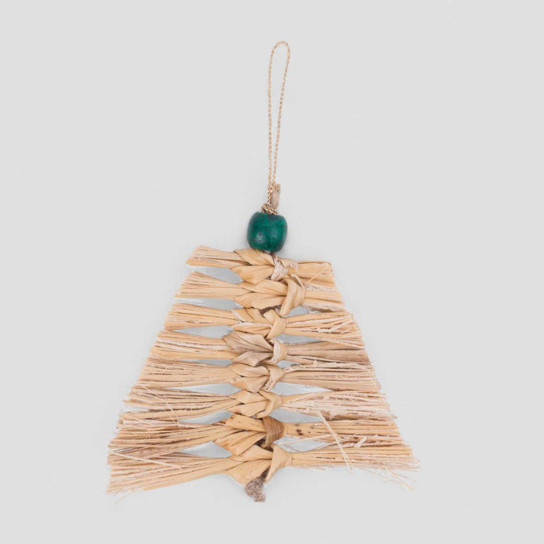 5 Pc | Handmade Banana Bark Frill Tree Hanging Ornaments