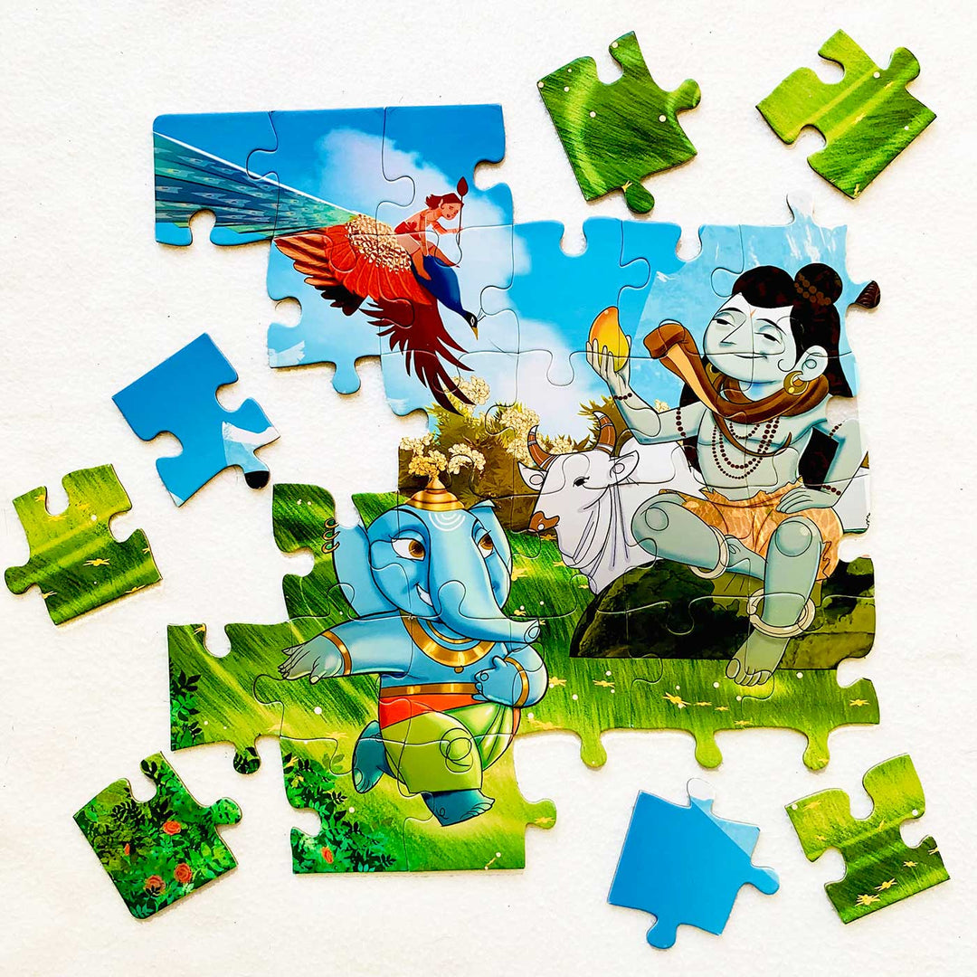 Ganesha | The Genius Mythology Puzzle | 54 Pieces