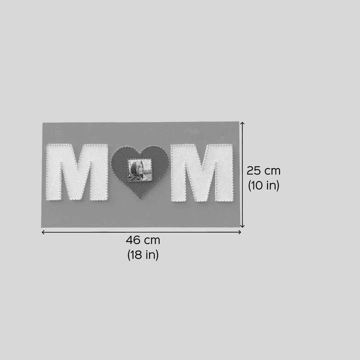 Photo Personalized Handmade String Art Mom Wooden Decorative Plaque For Mothers