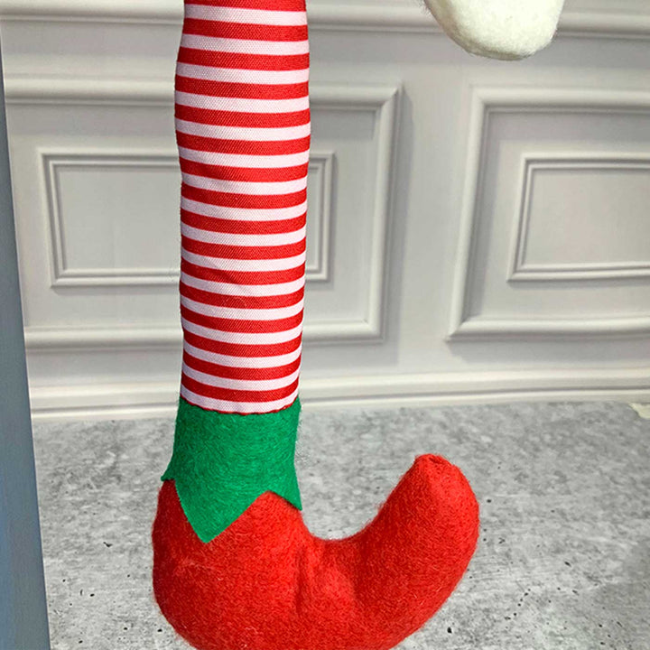 Handmade Long Elf Legs & Ears Felt Santa Hat | Xmas Gifting Ideas