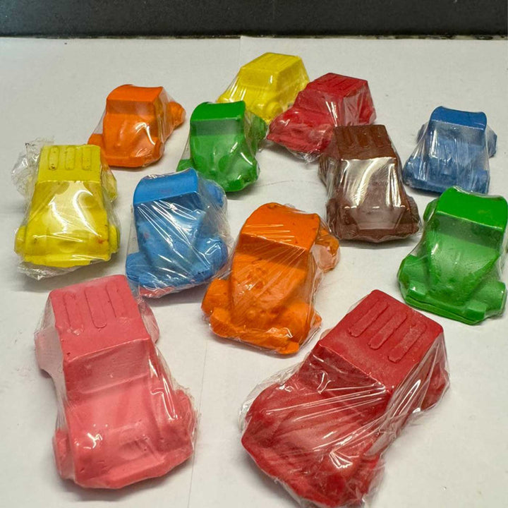 Handmade Non-Toxic Mini Cars Crayons | Set Of 8
