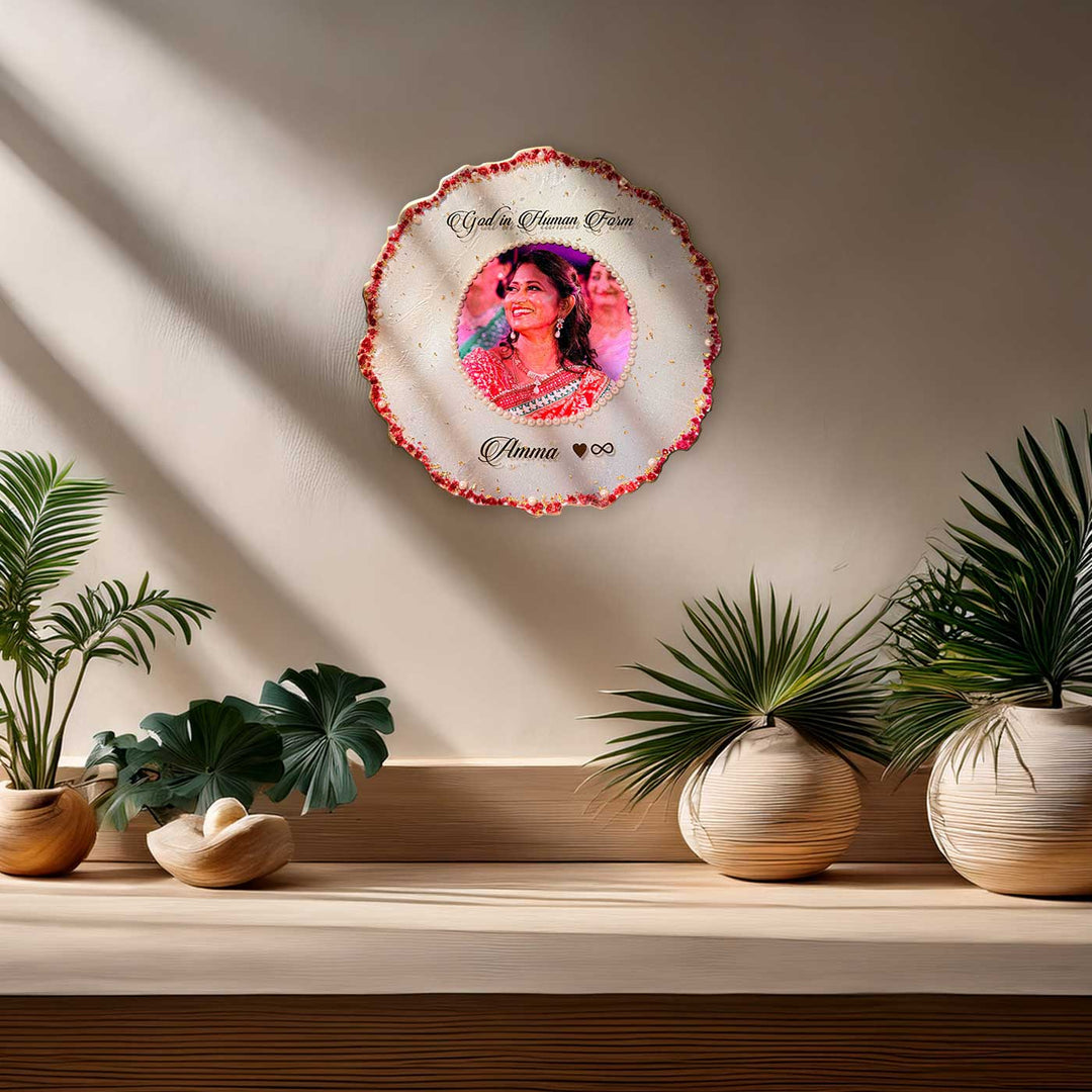 Photo Personalized Handmade Resin Decorative Plaque
