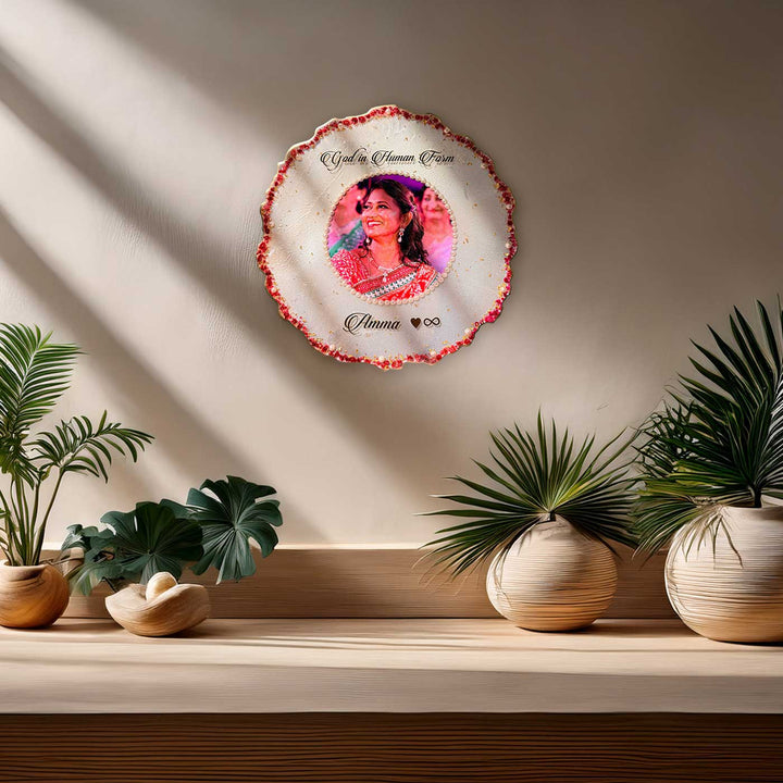 Photo Personalized Handmade Resin Decorative Plaque