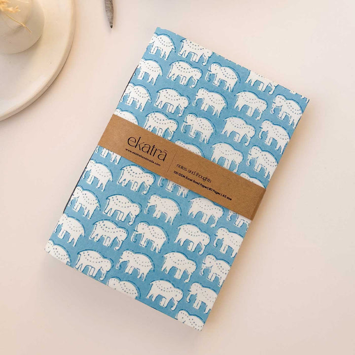 Elephant Print A5 Journal
