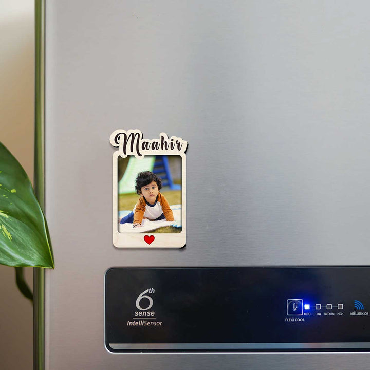 Photo Personalized Printed Cute Wooden Fridge Magnet