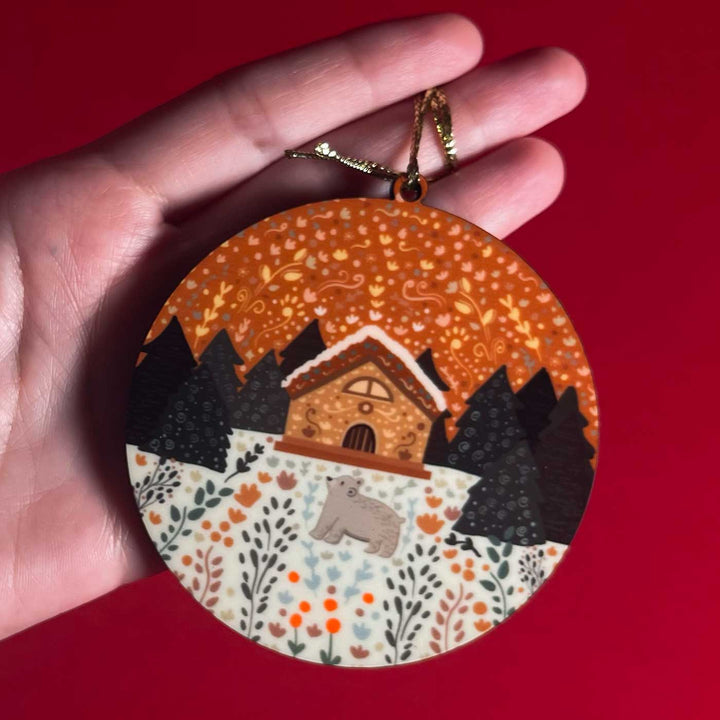 Hand Illustrated Winter Keepsakes Christmas Hamper | Includes Hangings And Box