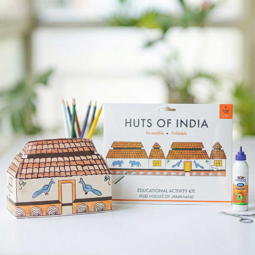 Mud Houses Of Jarkhand | Hut Making DIY Kit