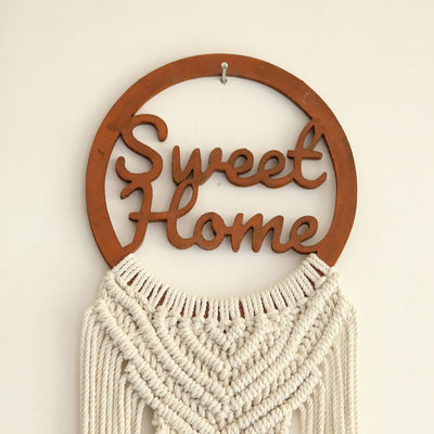 Handcrafted Personalized Macrame Wall Hanging