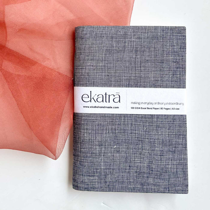 Solid Grey A5 Journal
