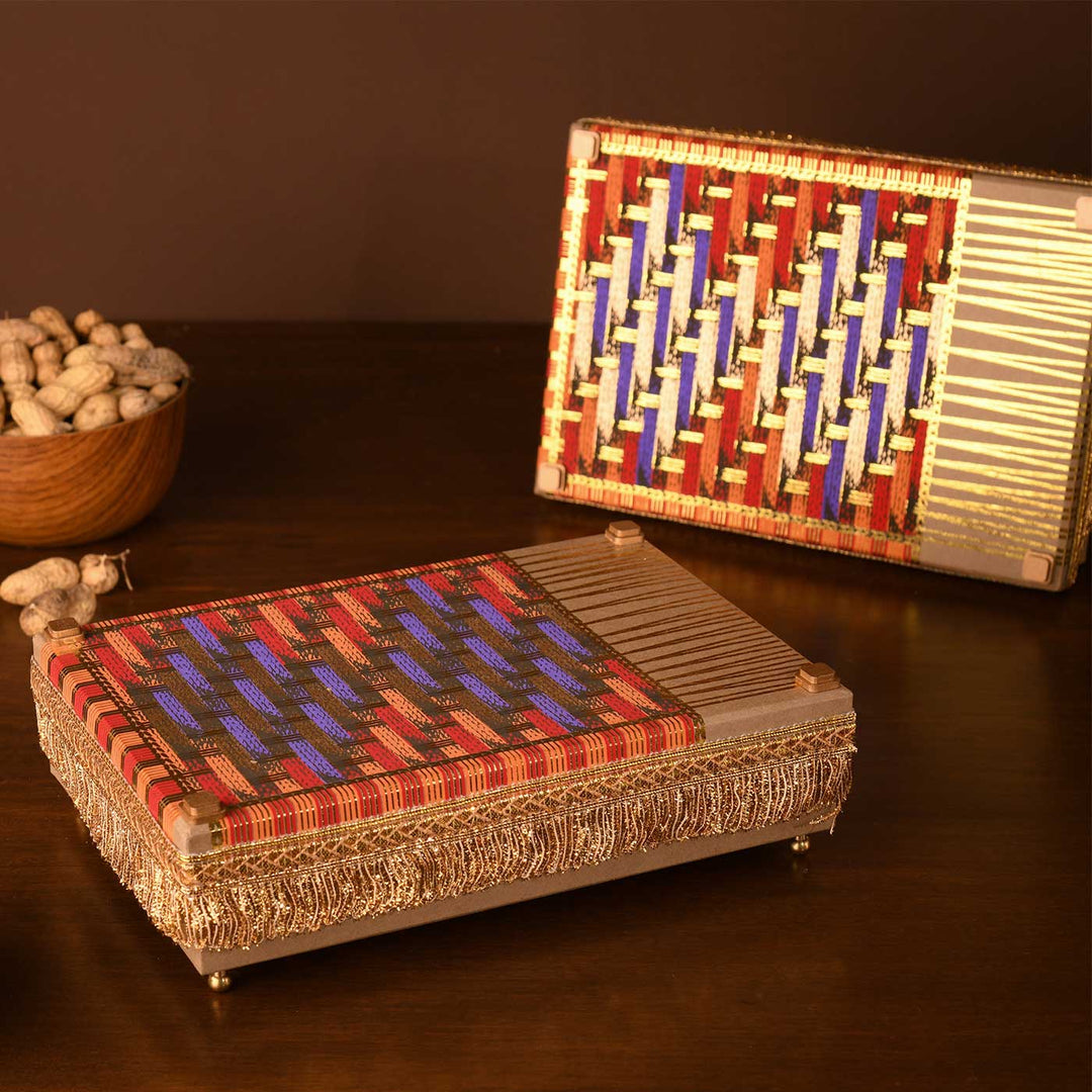 Handmade Khat Shaped Paper Gift Box