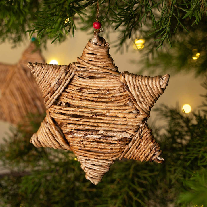 2 Pc | Handmade Banana Rope Stary Hanging