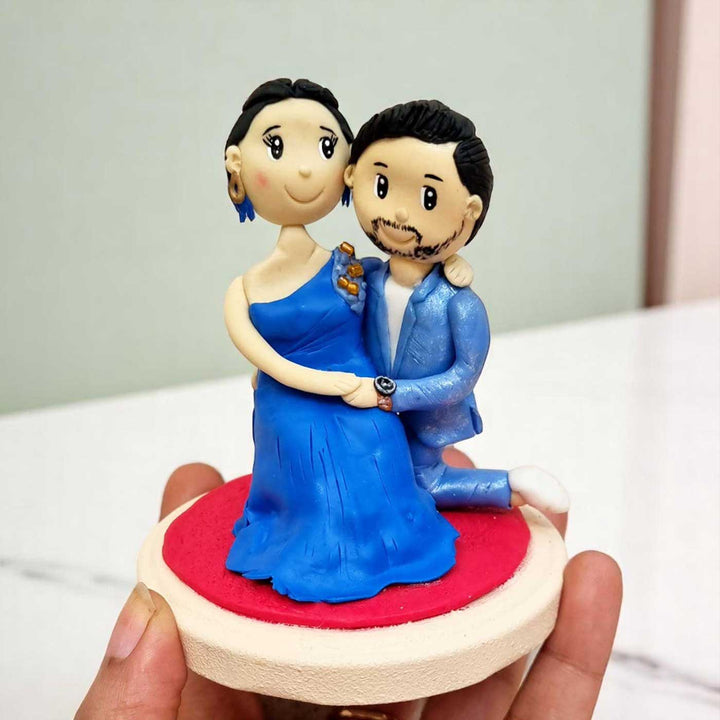Photo Personalized Miniature Clay Dolls