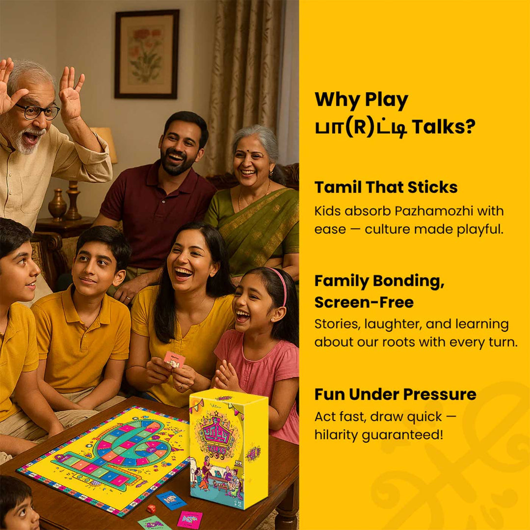 Tamil Proverbs Board Game for Kids | Communication & Fun | 8+ Years