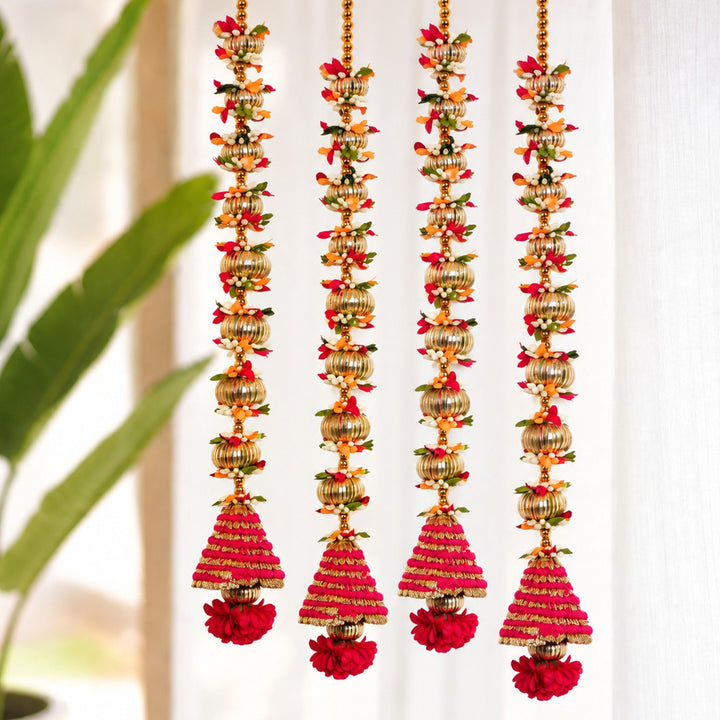 Handmade Gota Patti Floral Hanging