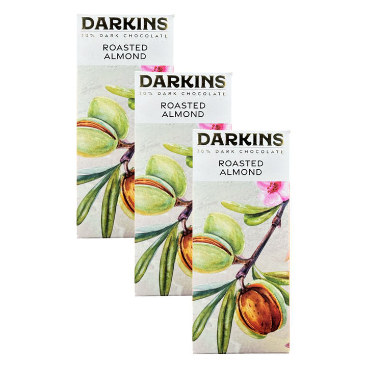 70% Dark | Vegan & Gluten Free Chocolate with Roasted Almonds
