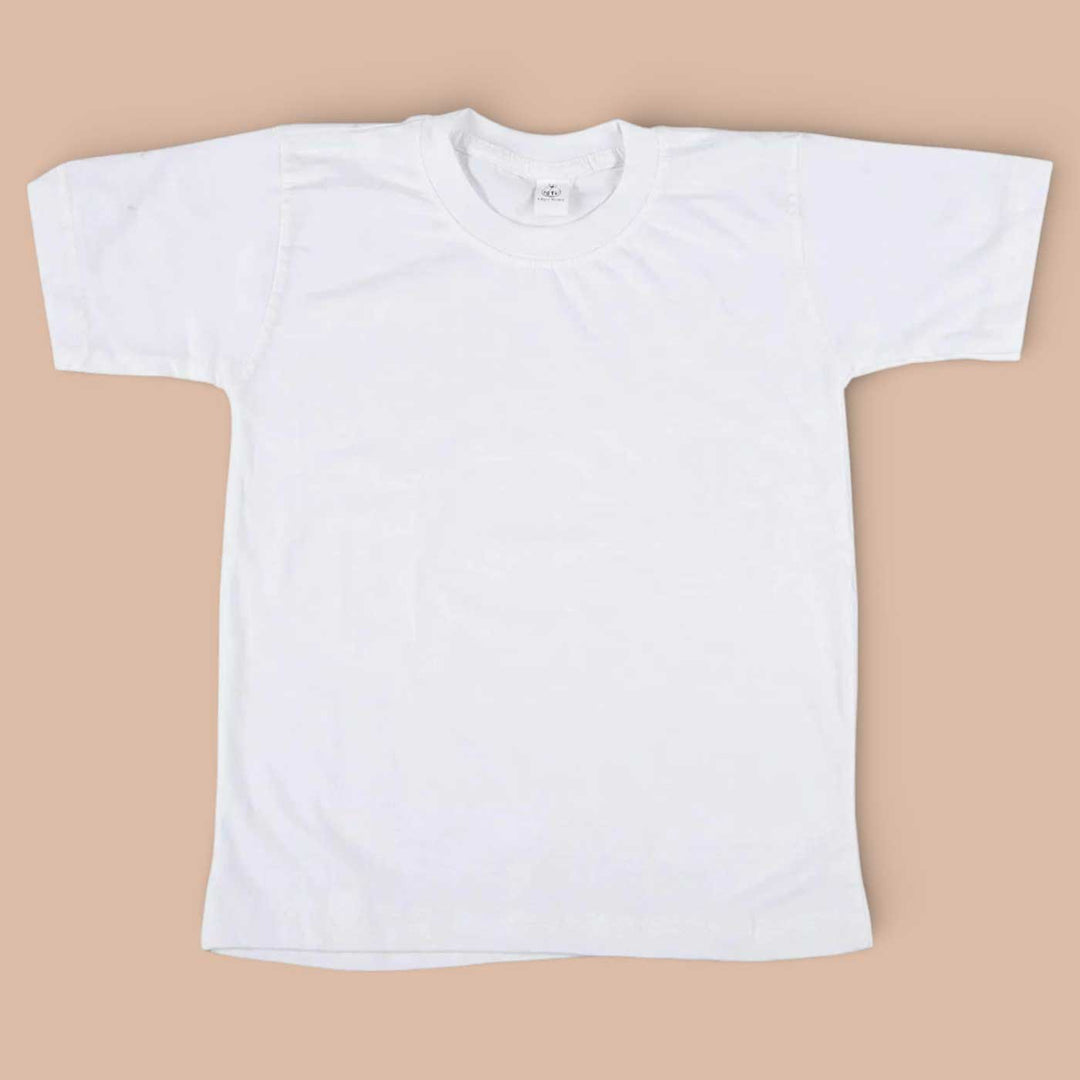 Spiderman Design T-shirt Block Print DIY Kit | 1 White Cotton T-shirt, 1 Fabric Paint And 1 Wooden Block