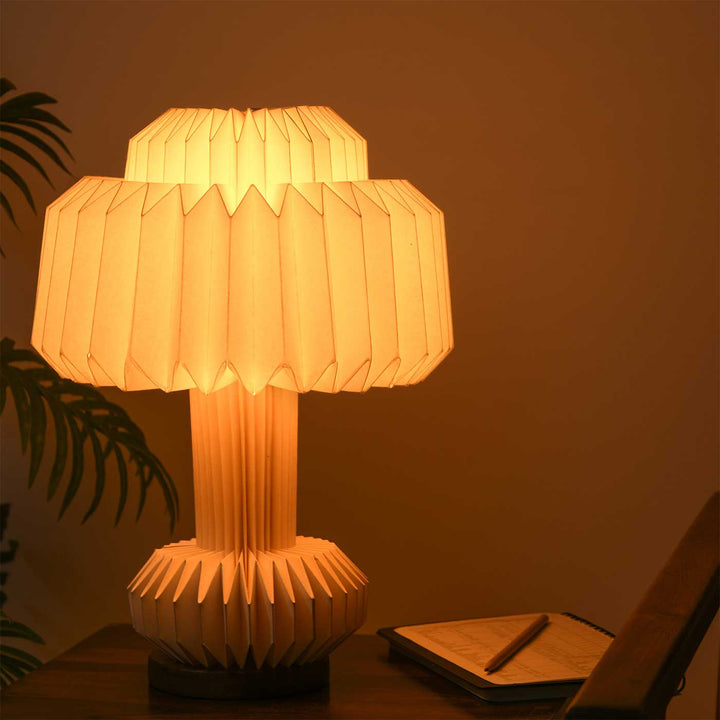 Handmade Aarunya Paper Table Lamp