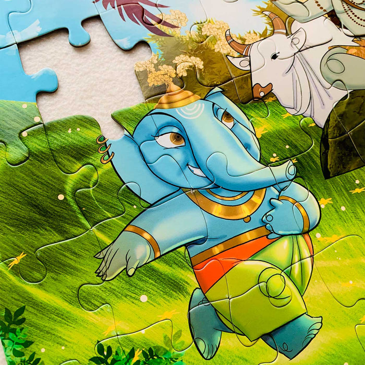 Ganesha | The Genius Mythology Puzzle | 54 Pieces