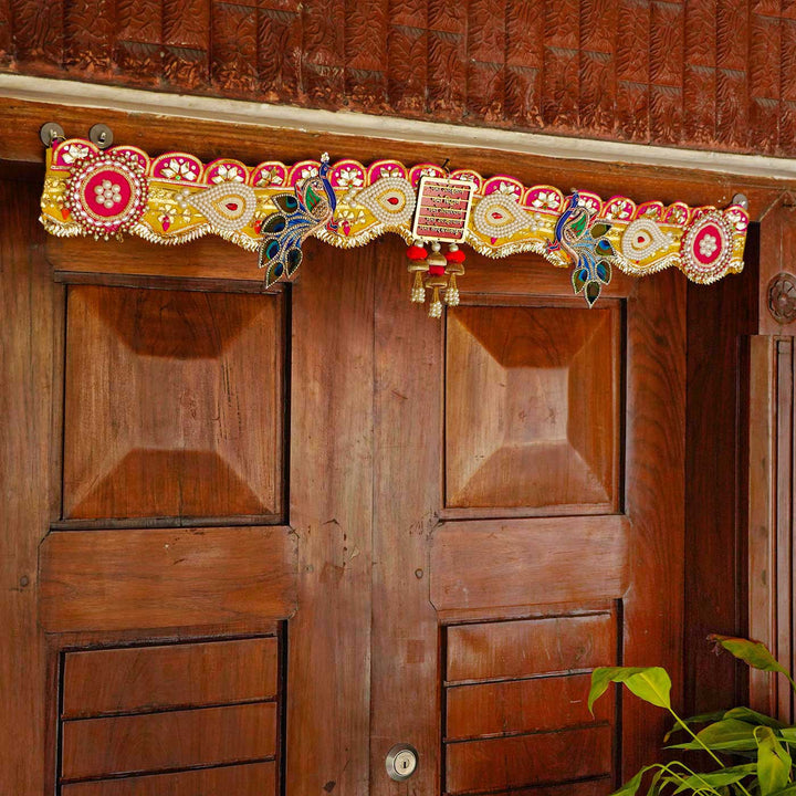 Handmade Festive Navkar Mantra Toran