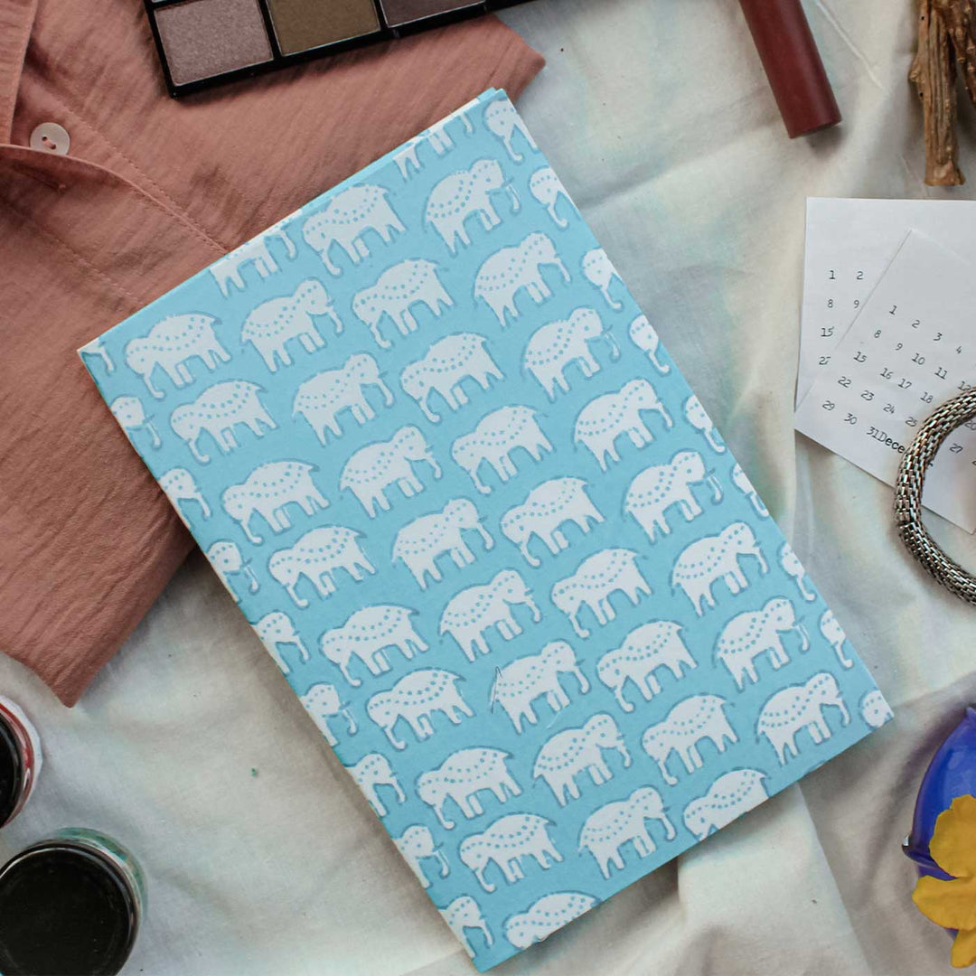 Elephant Print A5 Journal