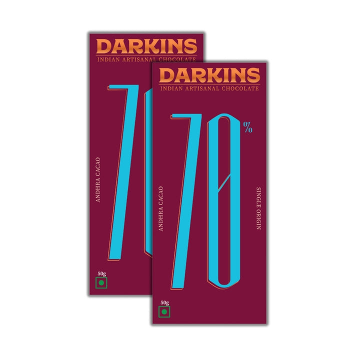 Vegan & Gluten Free | 70% Dark Chocolate From Andhra Pradesh