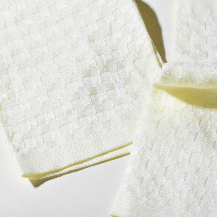 Pastel Waffle Double Layer Wash Cloth | Set of 6