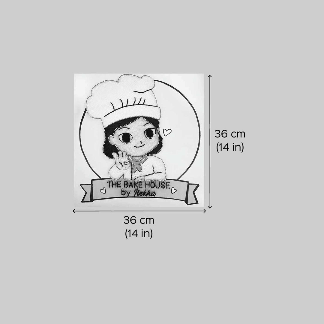 Personalized Handmade String Art Pastry Chef Theme Wooden Decorative Plaque For Women